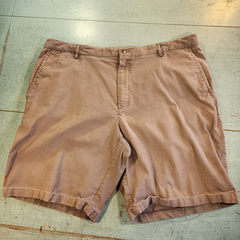 Tori Richard Mens Brown Golf Shorts‎ Cotton Blend Stretch Size 42 *Read